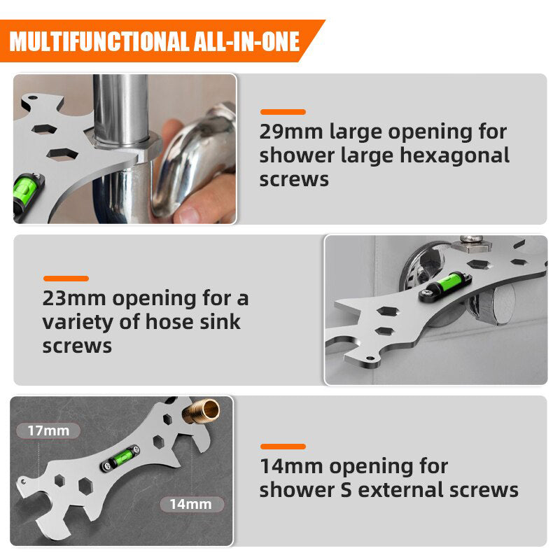 VersaTight™ Schweizer Taschenmesser der Winkelschrauber (1+1 GRATIS)