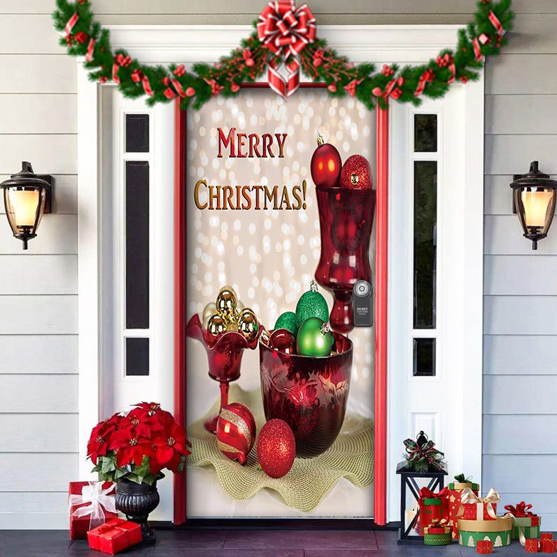 FestiveDoor™ Weihnachtsdekoration Türbanner