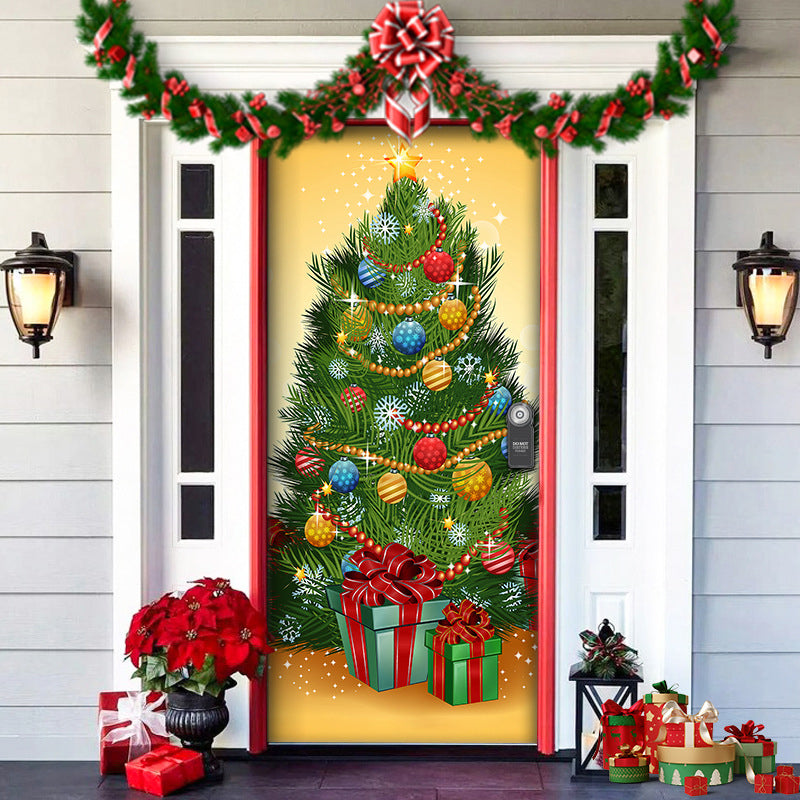 FestiveDoor™ Weihnachtsdekoration Türbanner
