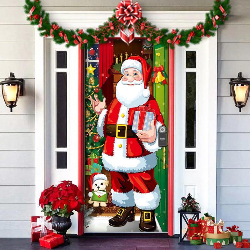 FestiveDoor™ Weihnachtsdekoration Türbanner