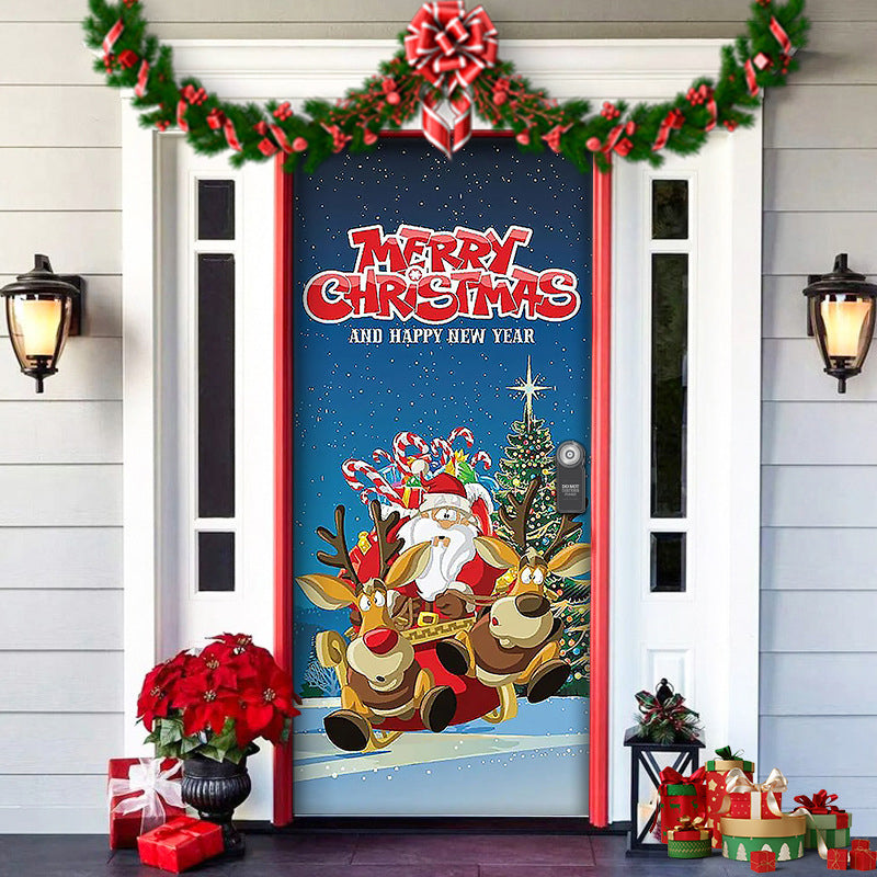 FestiveDoor™ Weihnachtsdekoration Türbanner