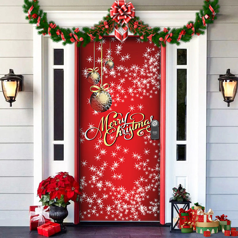 FestiveDoor™ Weihnachtsdekoration Türbanner