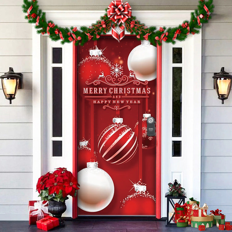FestiveDoor™ Weihnachtsdekoration Türbanner