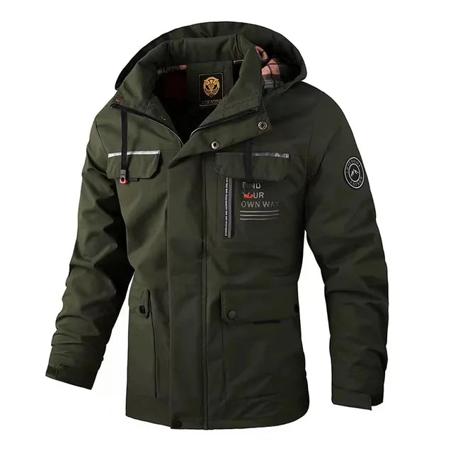 AutumnShield™ Softshell-Jacke mit Kapuze