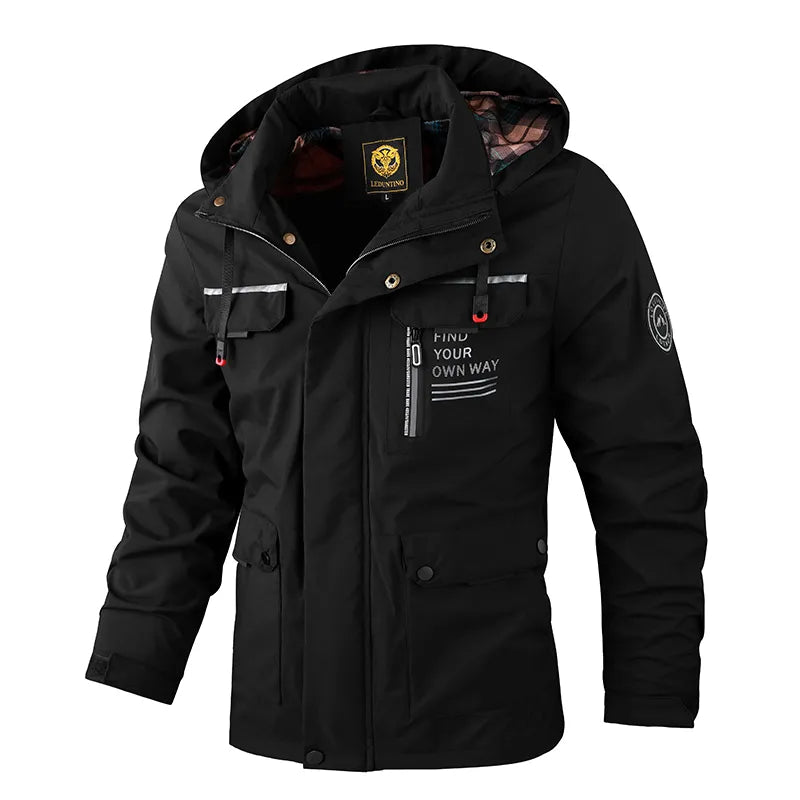 AutumnShield™ Softshell-Jacke mit Kapuze