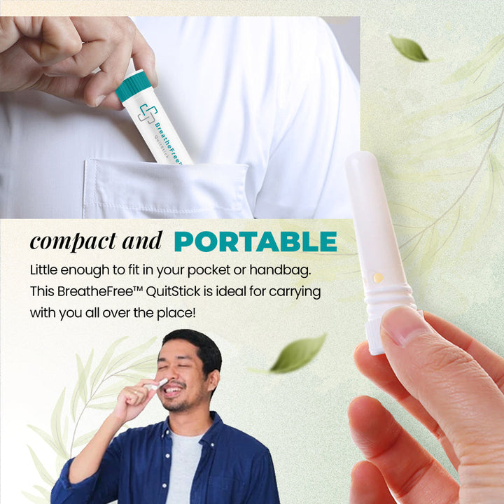 QuitStick™ Nikotin-Ersatz-Stick (1+1 GRATIS)