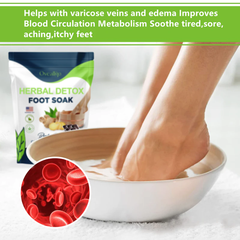 Oveallgo™ PRO Herbal Detox Fußbad Perlen