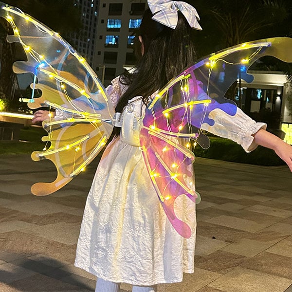 Tune Wings™ Schmetterlingsflügel mit Musikbeleuchtung