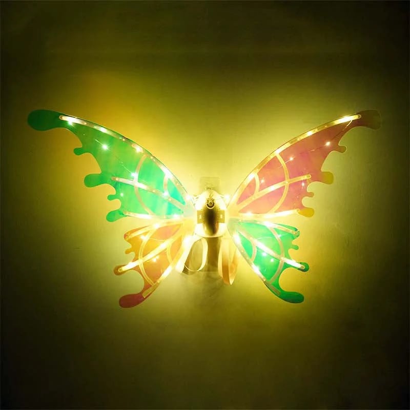 Tune Wings™ Schmetterlingsflügel mit Musikbeleuchtung