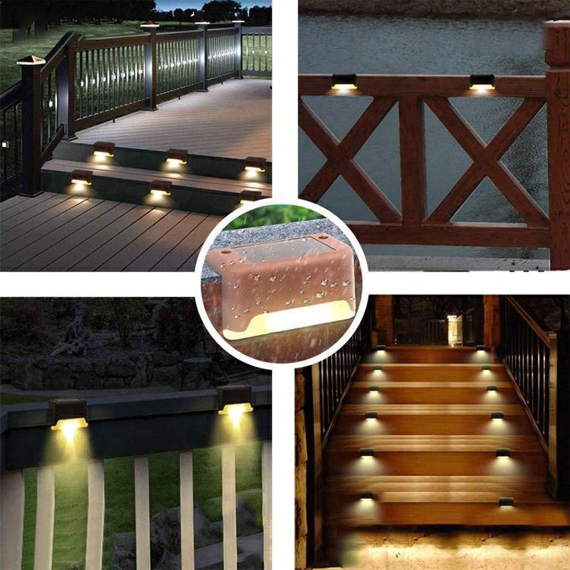Solar-LED-Außenleuchten (4+4 KOSTENLOS)