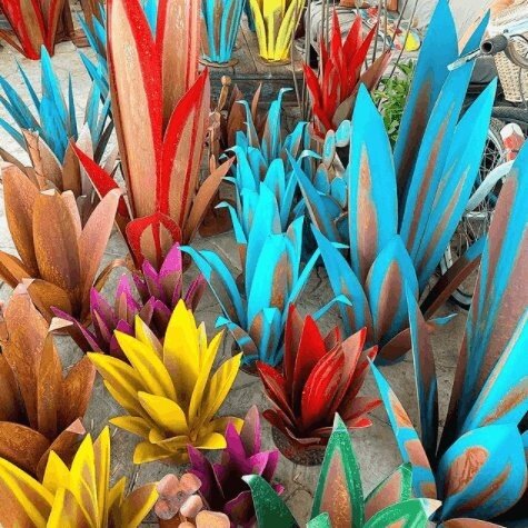 Wasserdichte Solar Garten Agave Lampe
