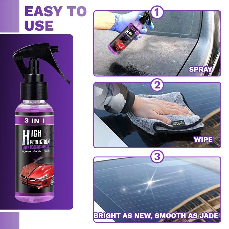 SwiftShield Pro™ 3 in 1 Schnelles Autolackierspray (1+1 GRATIS)