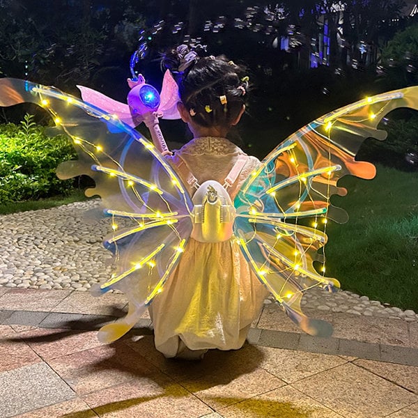 Tune Wings™ Schmetterlingsflügel mit Musikbeleuchtung