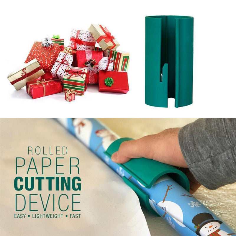 PresentEase™ Geschenkpapierschneider für Weihnachten (1+1 GRATIS)
