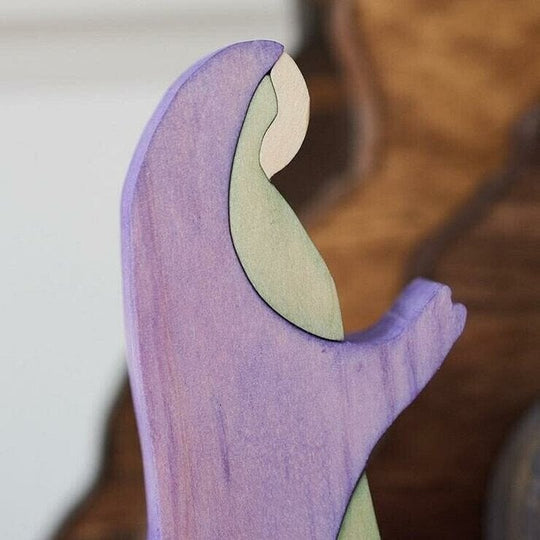 Osterszene aus Holz