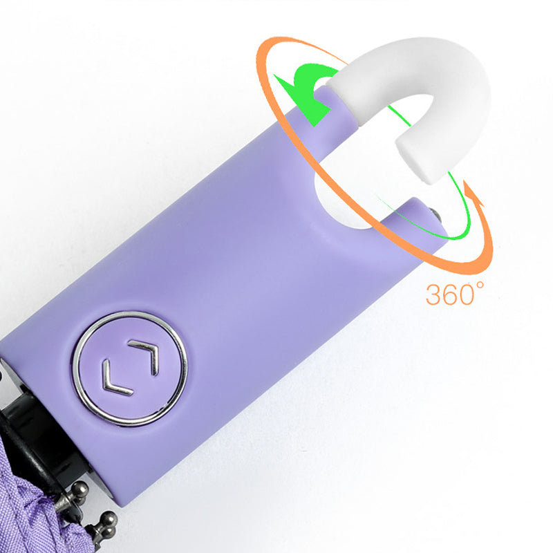 EasyBrella™ Dreifaltiger Regenschirm mit Schnalle