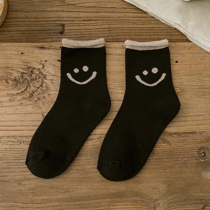 SmileSock™ Smiley Gesicht Baumwoll Socken (2+3 GRATIS)