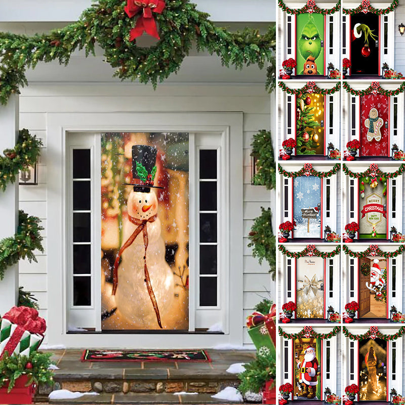 FestiveDoor™ Weihnachtsdekoration Türbanner
