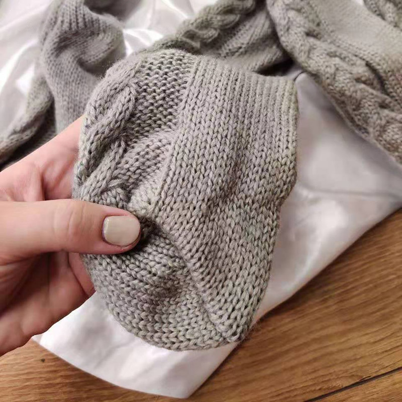 Gestrickte Kniestrümpfe
