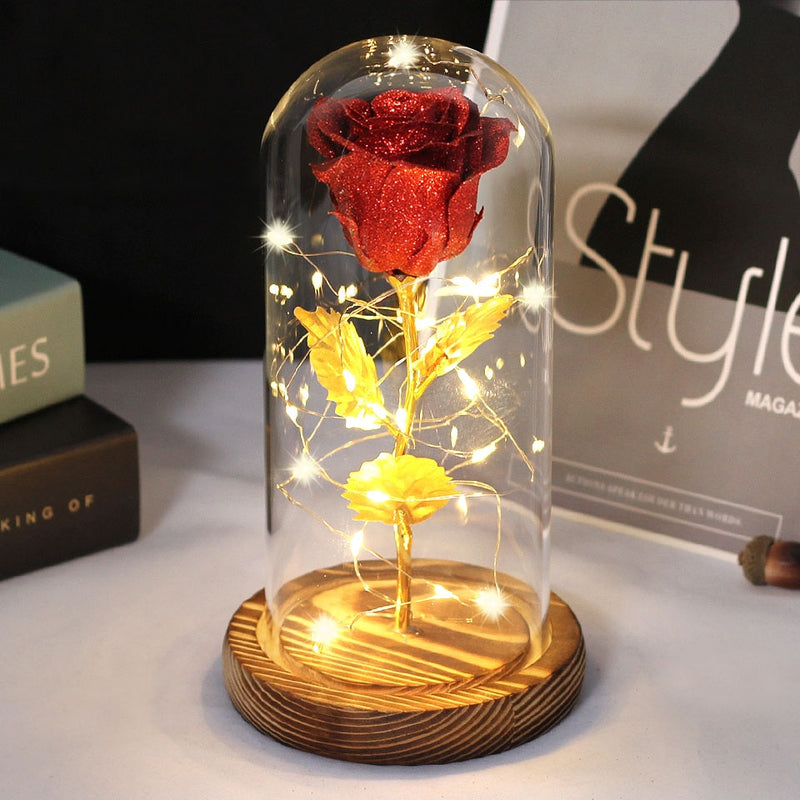 Valentinstag LED-Rose