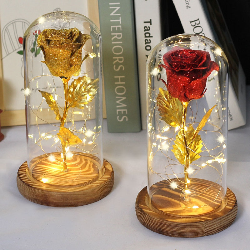 Valentinstag LED-Rose