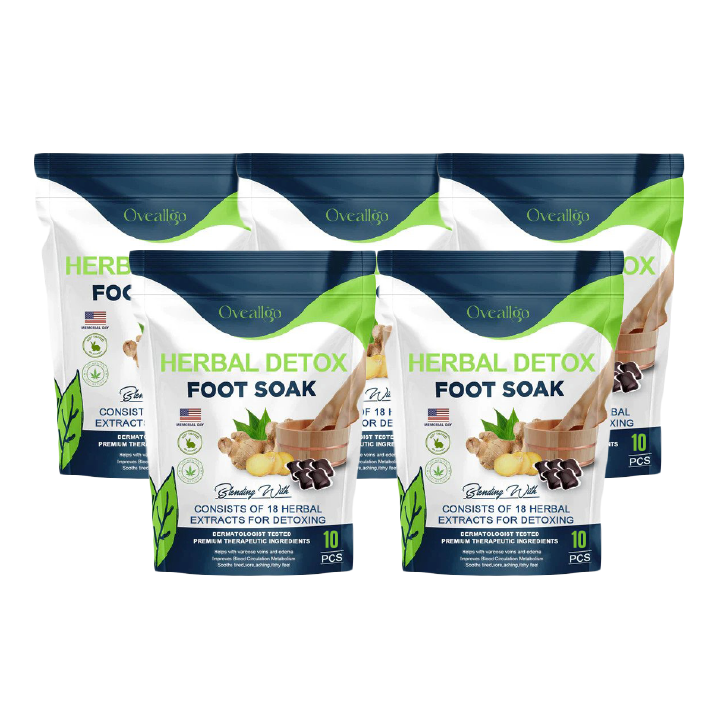 Oveallgo™ PRO Herbal Detox Fußbad Perlen