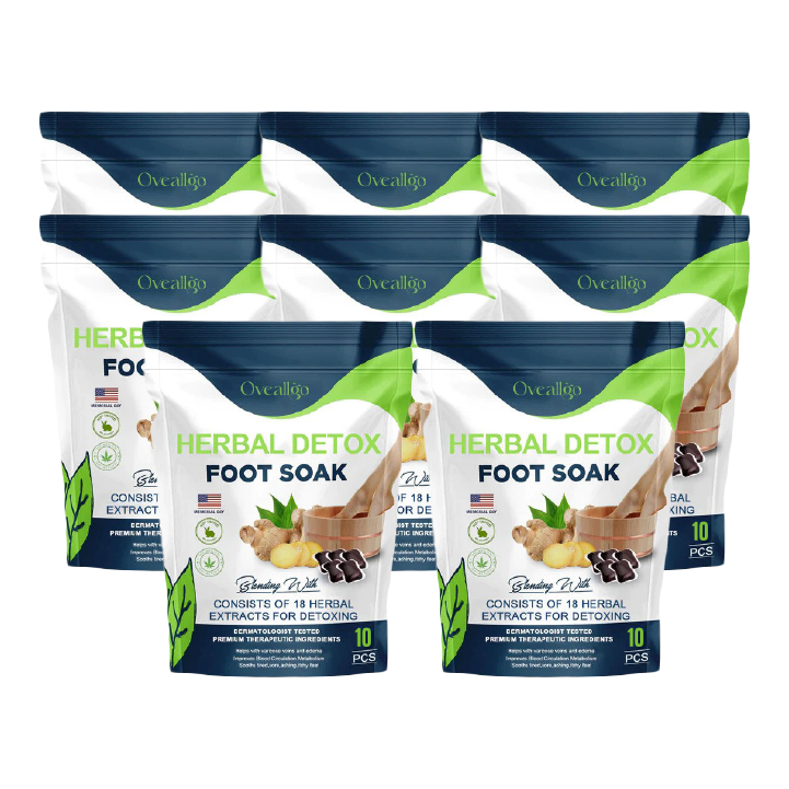 Oveallgo™ PRO Herbal Detox Fußbad Perlen