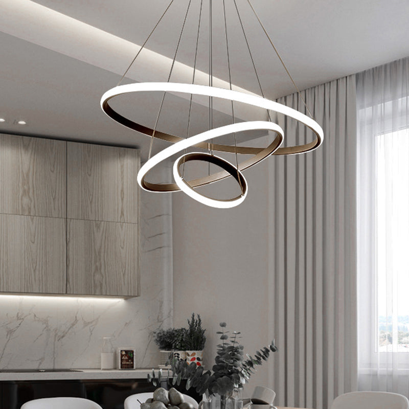 Nordic Glamour™  Modern Led Kronleuchter Decke Beleuchtung