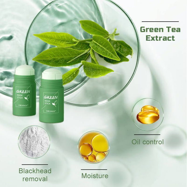Peeling-Maske mit Grünem Tee