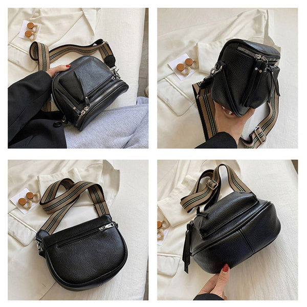 SignatureStyle™ Designer Leder Umhängetasche