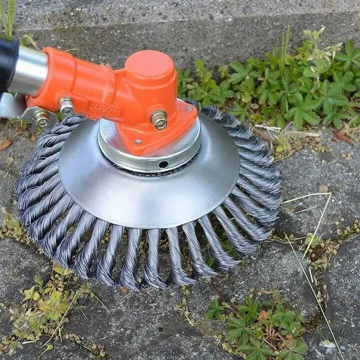 Stahldraht Unkrautschneider