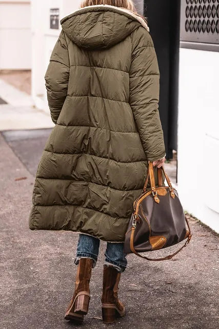 CityScape™ Langer Winterparka mit Kapuze