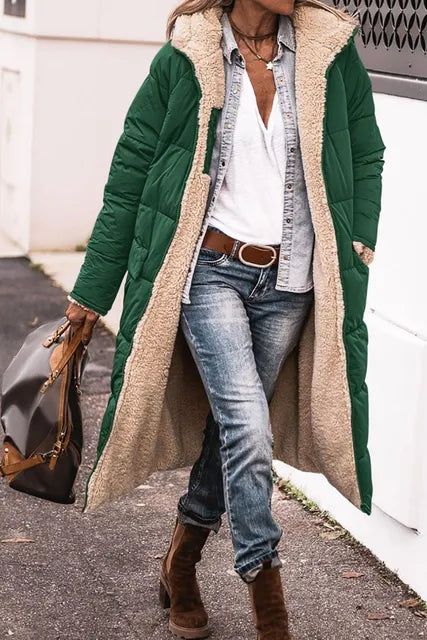 CityScape™ Langer Winterparka mit Kapuze