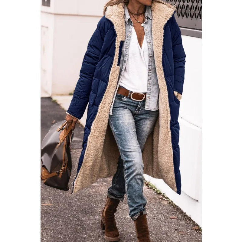 CityScape™ Langer Winterparka mit Kapuze