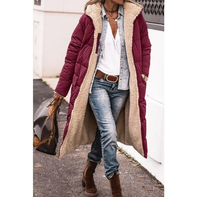 CityScape™ Langer Winterparka mit Kapuze