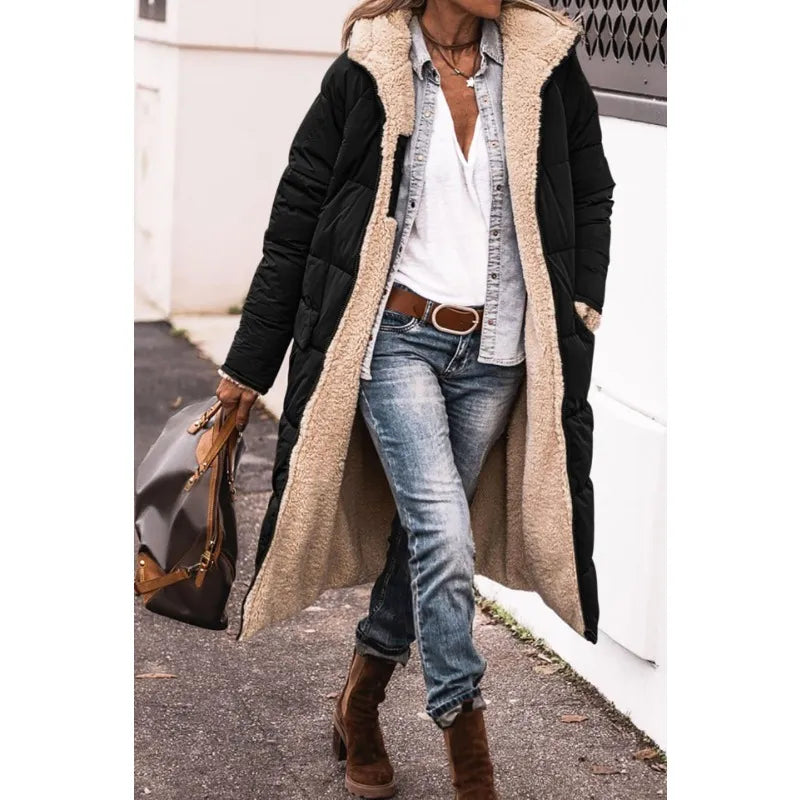 CityScape™ Langer Winterparka mit Kapuze
