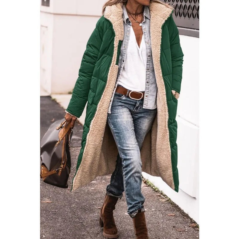 CityScape™ Langer Winterparka mit Kapuze