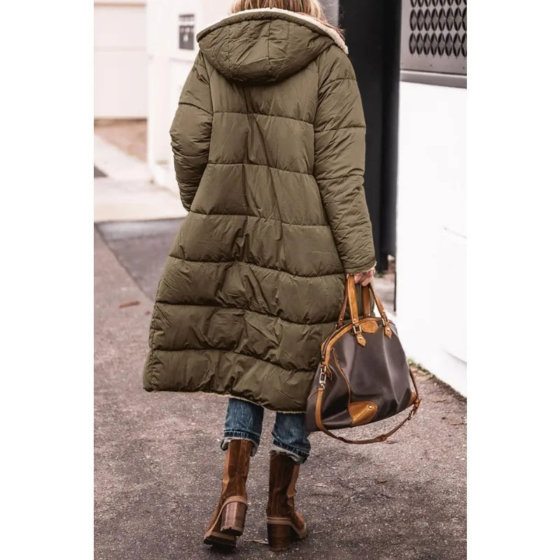 CityScape™ Langer Winterparka mit Kapuze