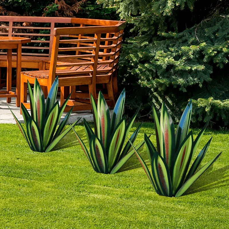 Wasserdichte Solar Garten Agave Lampe