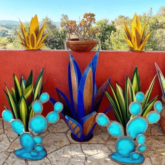 Wasserdichte Solar Garten Agave Lampe