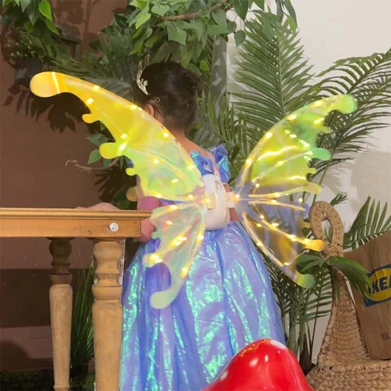 Tune Wings™ Schmetterlingsflügel mit Musikbeleuchtung
