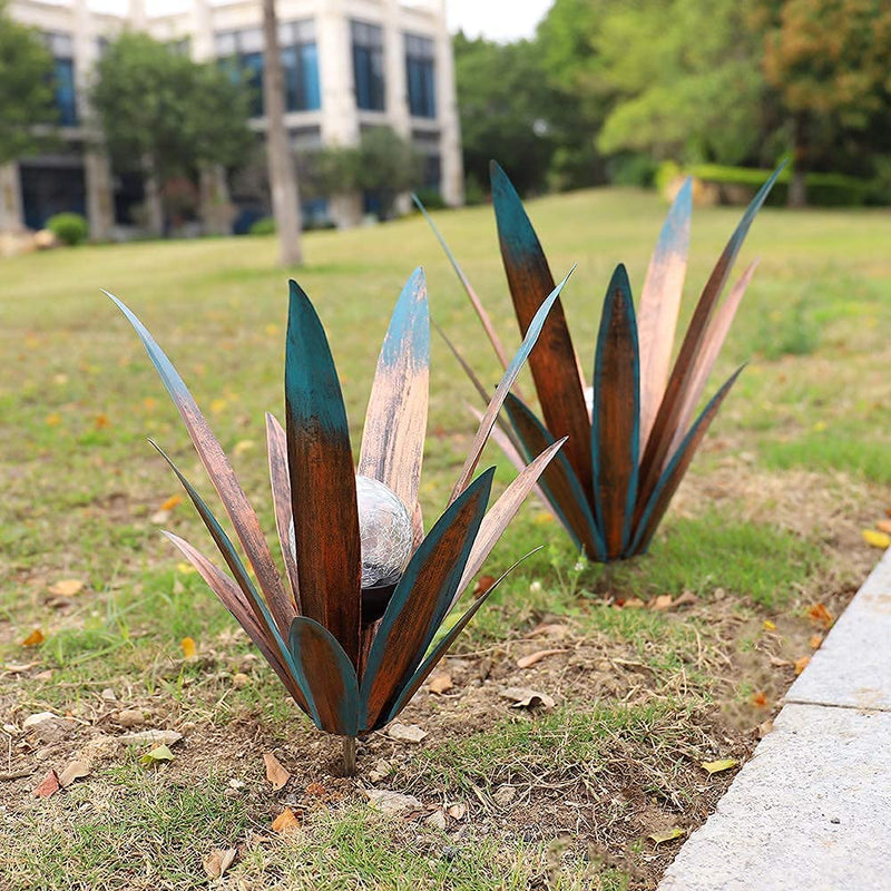 Wasserdichte Solar Garten Agave Lampe