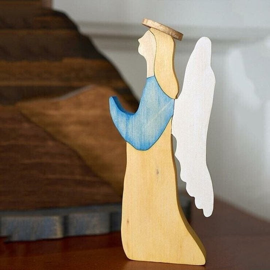 Osterszene aus Holz