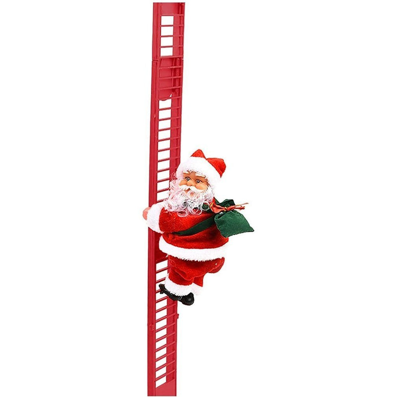 MerryClimber™ Musikalischer Leiter-Kletter-Weihnachtsmann (1+1 KOSTENLOS)