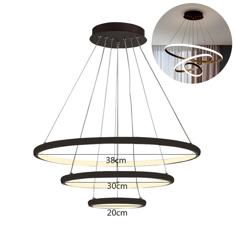 Nordic Glamour™  Modern Led Kronleuchter Decke Beleuchtung