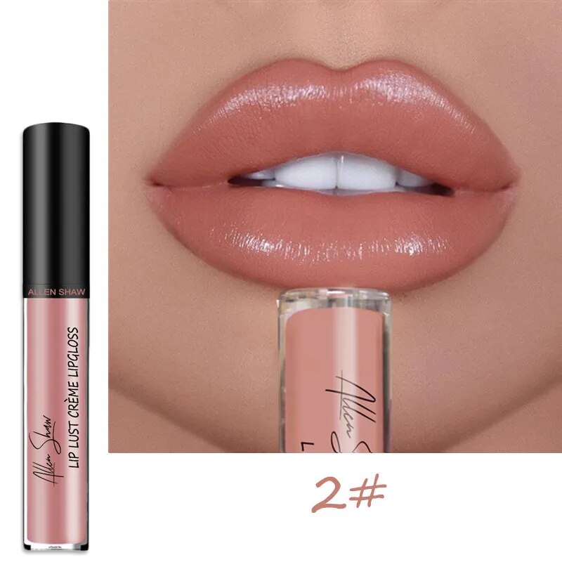 GlossGem™ Cremefarbener Lipgloss (1+1 GRATIS)