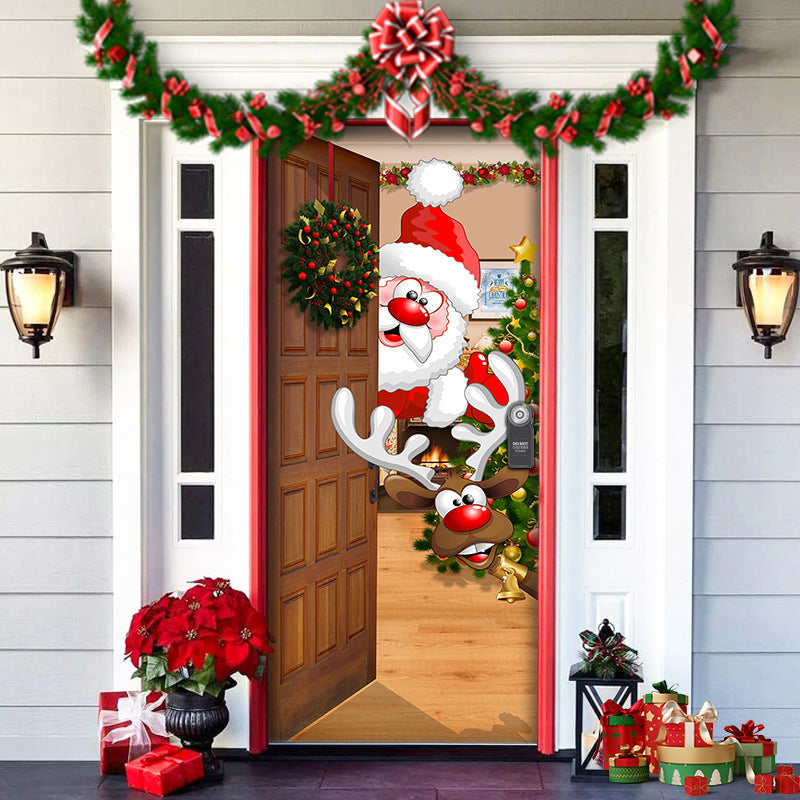 FestiveDoor™ Weihnachtsdekoration Türbanner