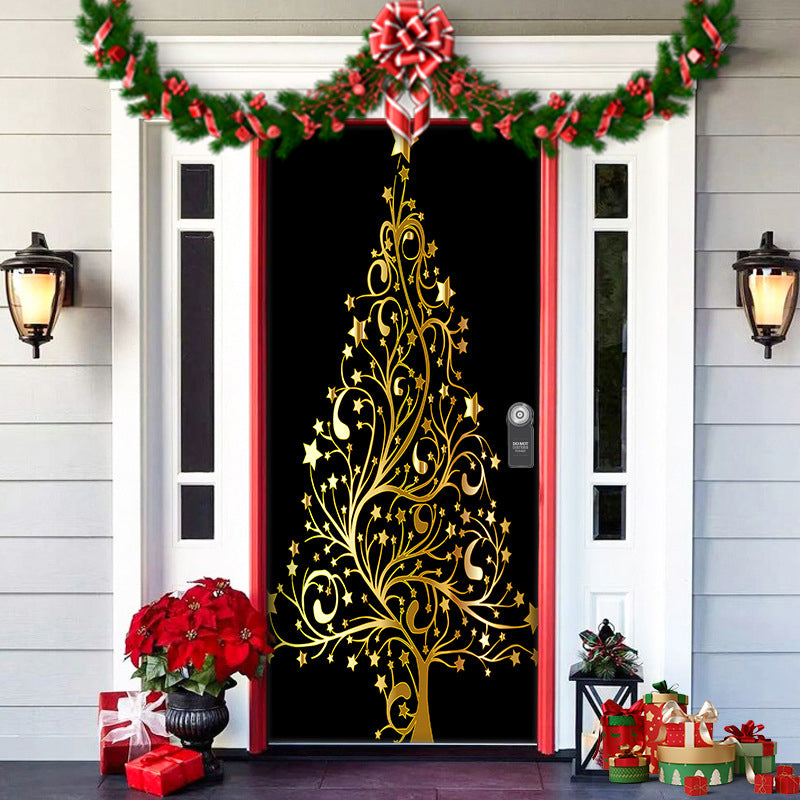 FestiveDoor™ Weihnachtsdekoration Türbanner