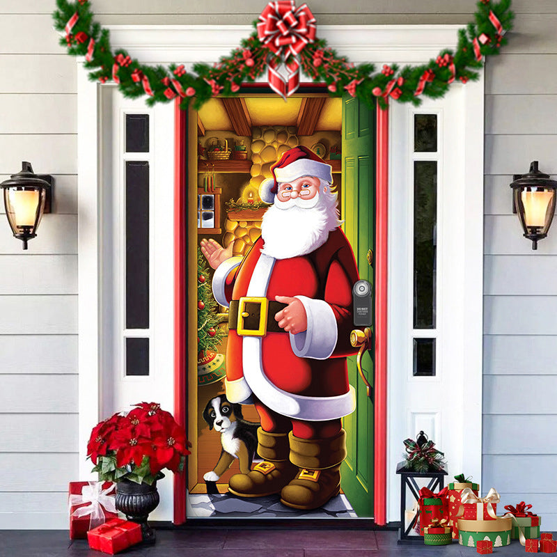 FestiveDoor™ Weihnachtsdekoration Türbanner