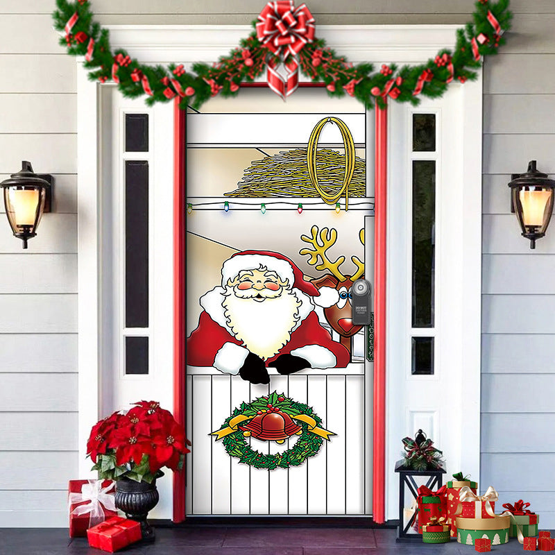 FestiveDoor™ Weihnachtsdekoration Türbanner